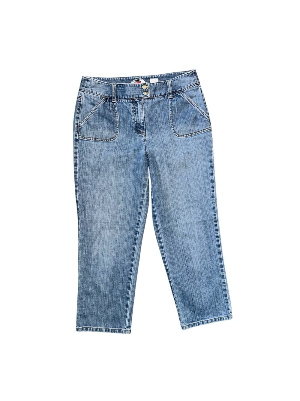 Talbots Light Blue Straight-Leg ankle Jeans size 10